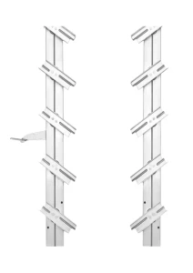 Mechanizm aluminiowy -surowy niemalowany 107 cm 