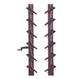 Mechanizm stalowy w kolorze brązowym 54 cm 