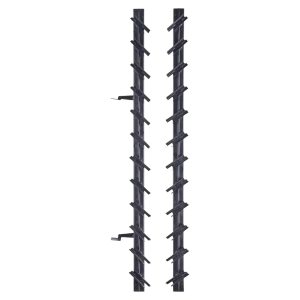 Mechanizm stalowy  w kolorze czarnym 107 cm